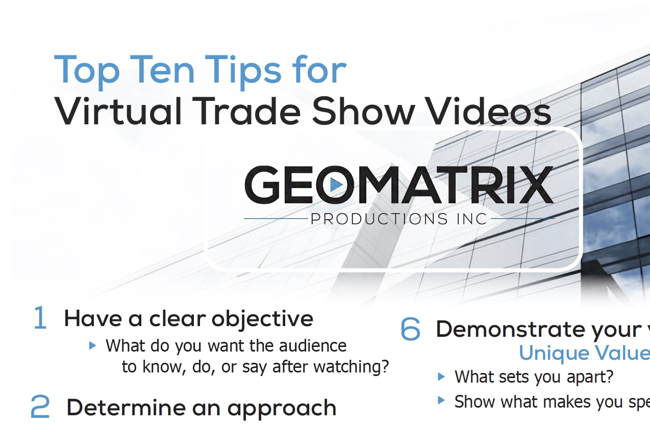 Video Production Tips From Geomatrix